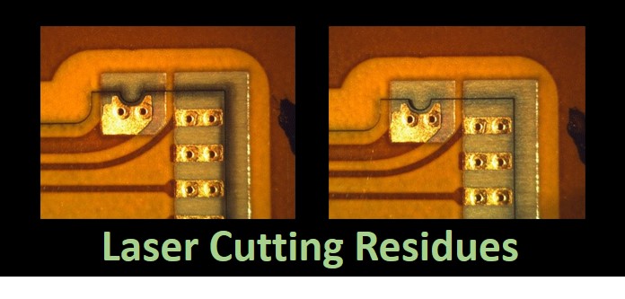 Laser Cutting Residues
